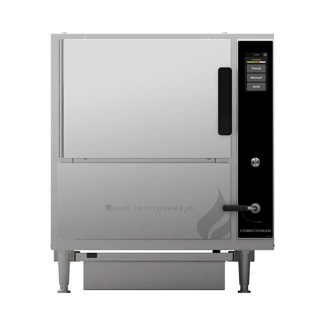 Groen GSSP-CL-3E 3 Pan Countertop Electric Boilerless Convection Steamer, Connectionless, 9kW