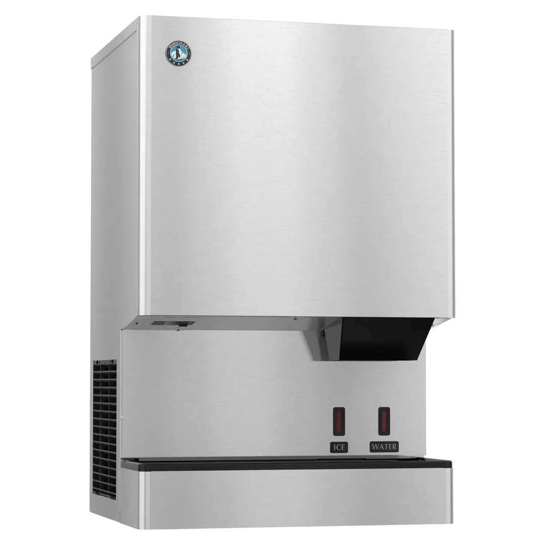 Hoshizaki DCM-300BAK-OS Countertop Nugget Ice & Water Dispenser, 40 lb Bin, Air-Cooled, R290, 115V