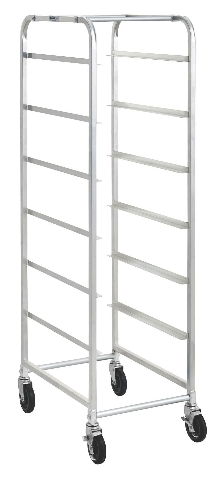 Hubert 152625 Kratos 32L-136 Mobile Lug Rack, 19x26x69, 6 Lug Capacity, Aluminum