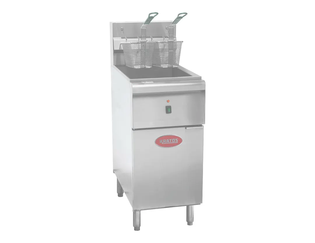 Hubert 201920 Full Pot Floor Model Electric Fryer