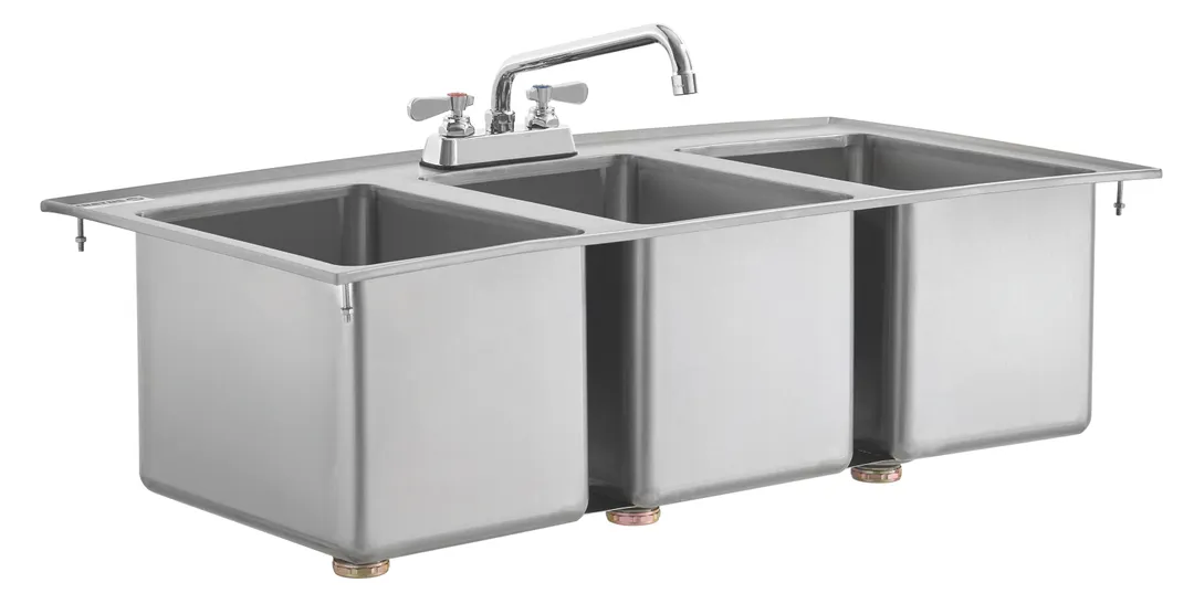 Hubert 219883 Drop-In Sink