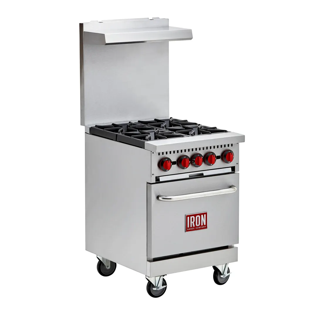 Iron Range IR-4B Gas 24" Restaurant Range