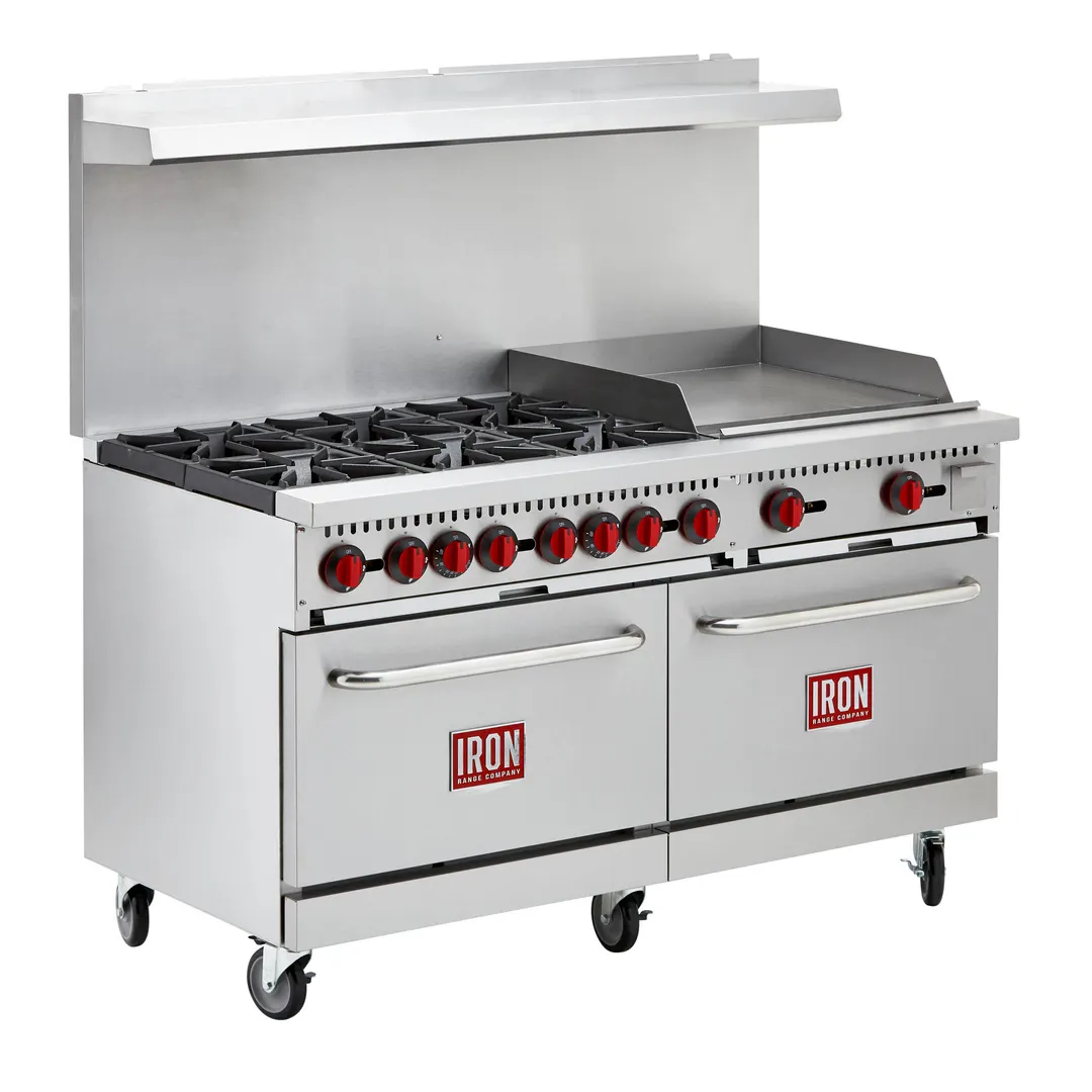 Iron Range IR-6B24G Gas 60" Restaurant Range