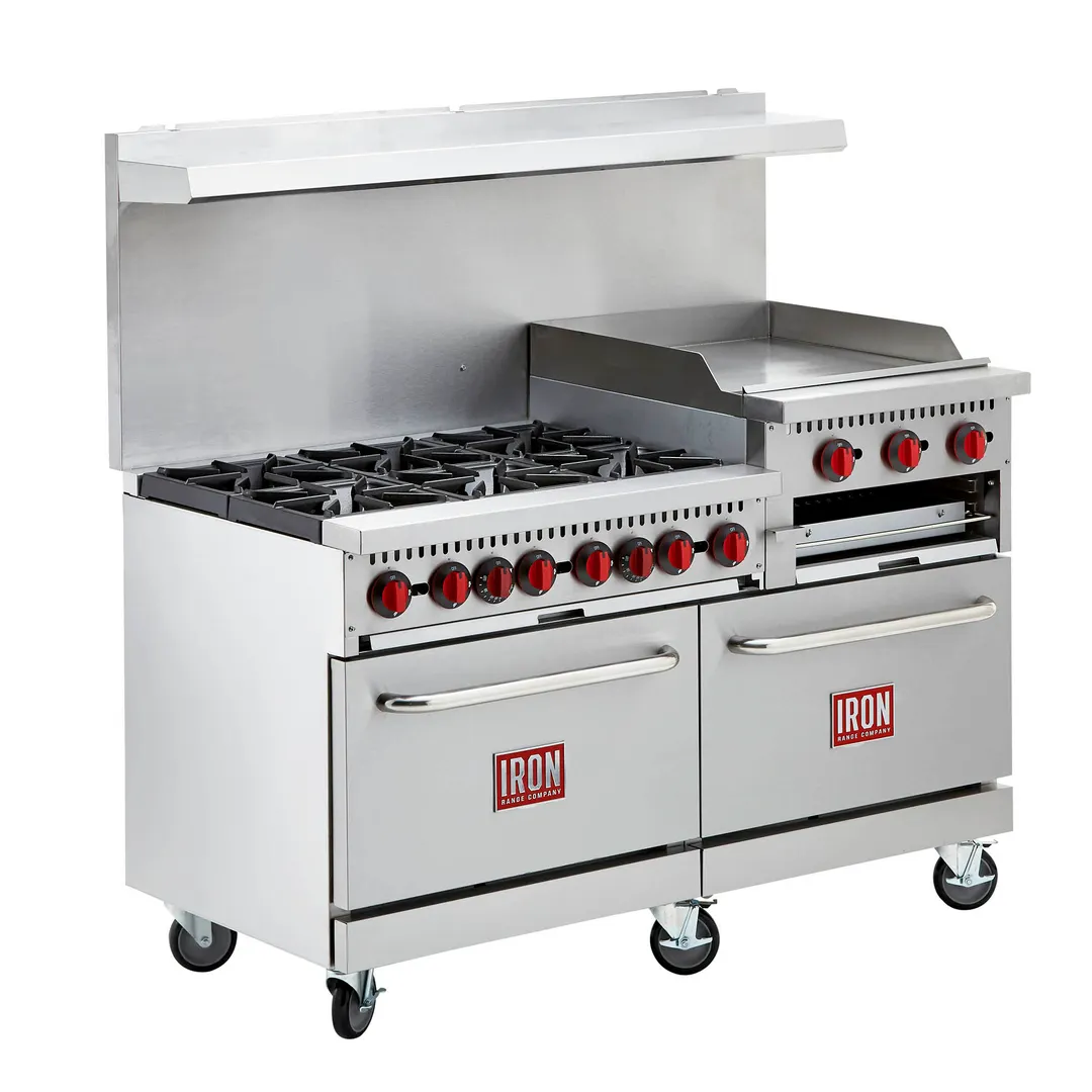 Iron Range IR-6B24RG Gas 60" Restaurant Range