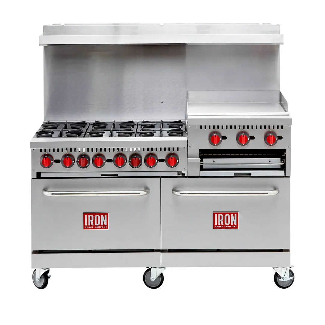 Iron Range IR-6B24RG Gas 60" Restaurant Range