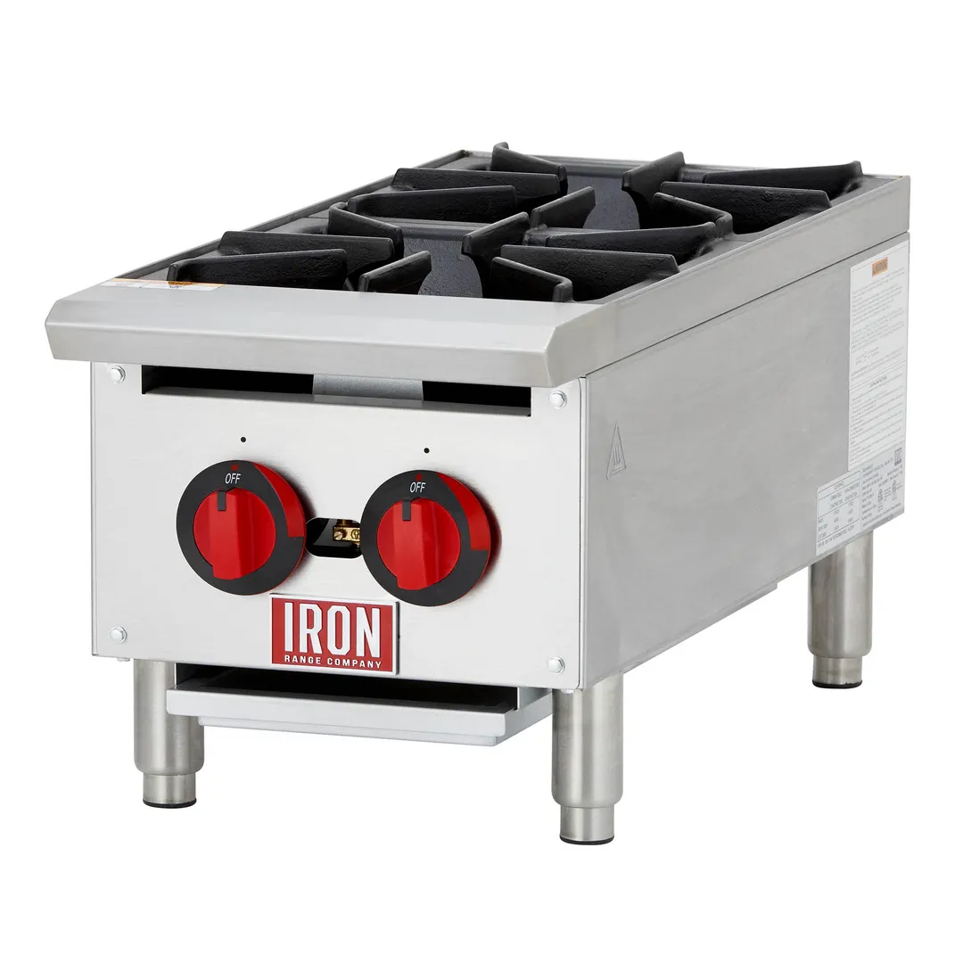 Iron Range IRHP-12-2B Gas Countertop Hotplate