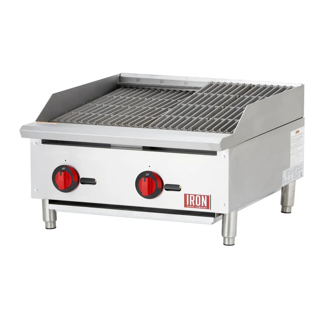 Iron Range IRRB-24 Countertop Gas Charbroiler