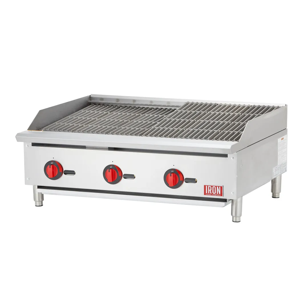Iron Range IRRB-36 Countertop Gas Charbroiler