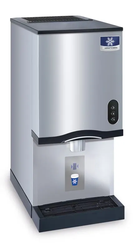 Manitowoc CNP0201A Nugget Ice & Water Dispenser, Countertop,16-1/4"W x24"D x35"H,Air‑Cooled,10 lbBin