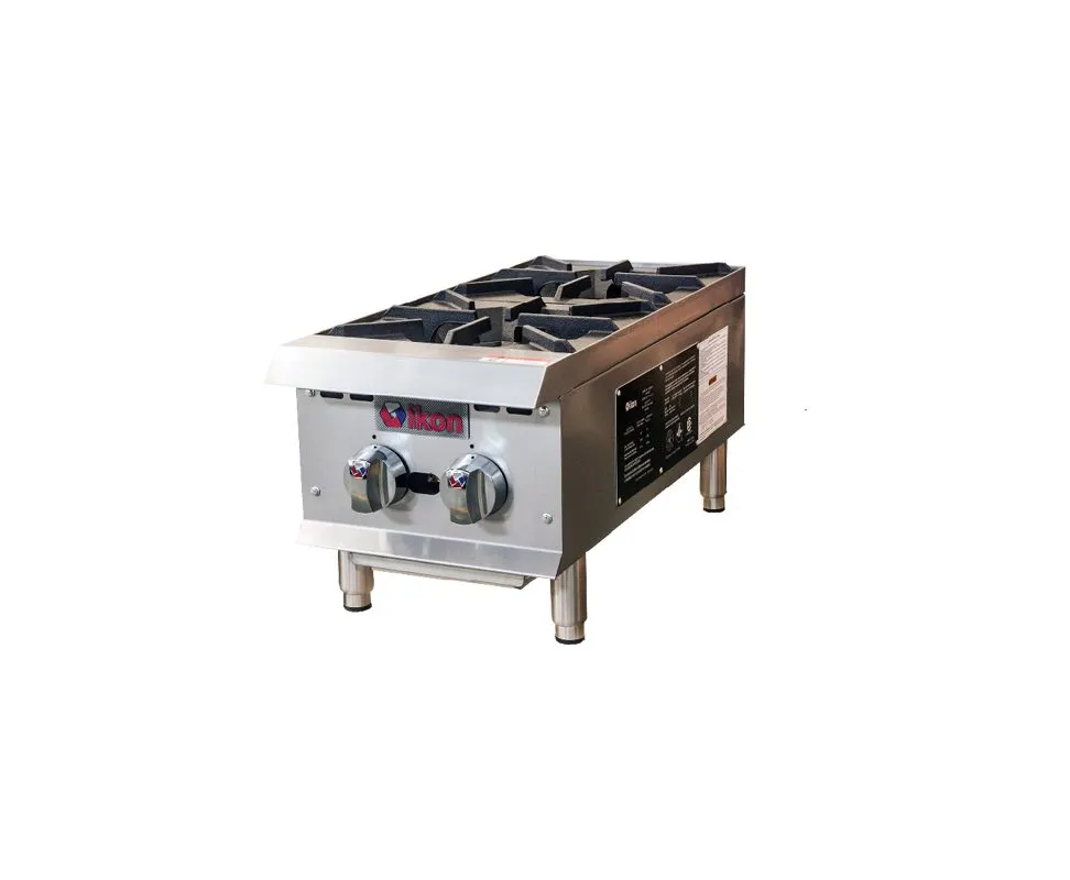 IKON IHP-2-12 LP Gas Countertop Hotplate
