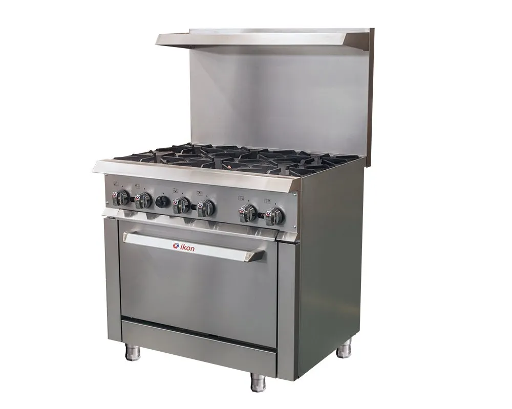 IKON IR-6-36CO LP Gas 36" Restaurant Range