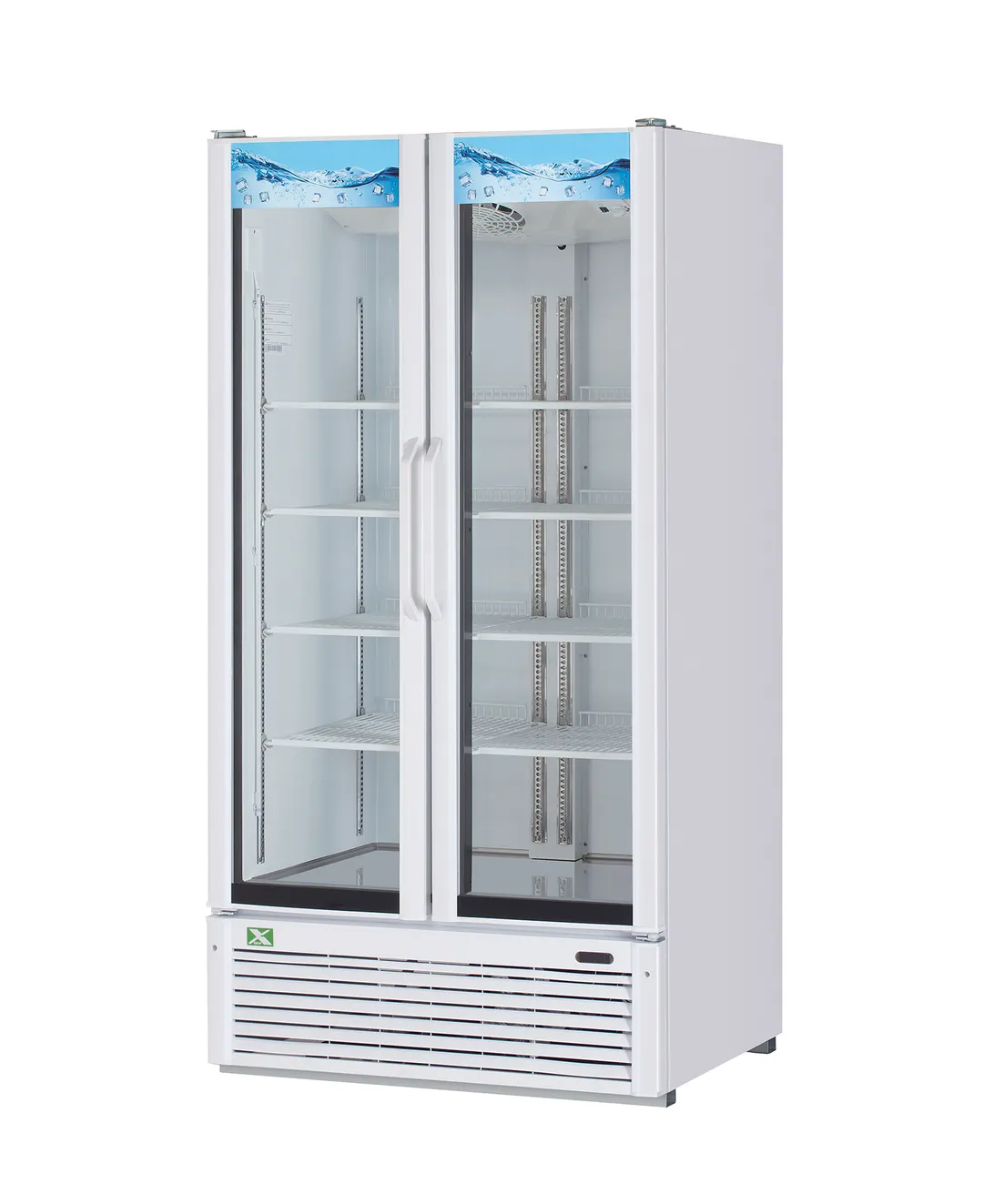 RefrigerationX XGM-35W(B)-N Glass Door Merchandiser Refrigerator, 39"W, 30.2 cu ft, R‑290