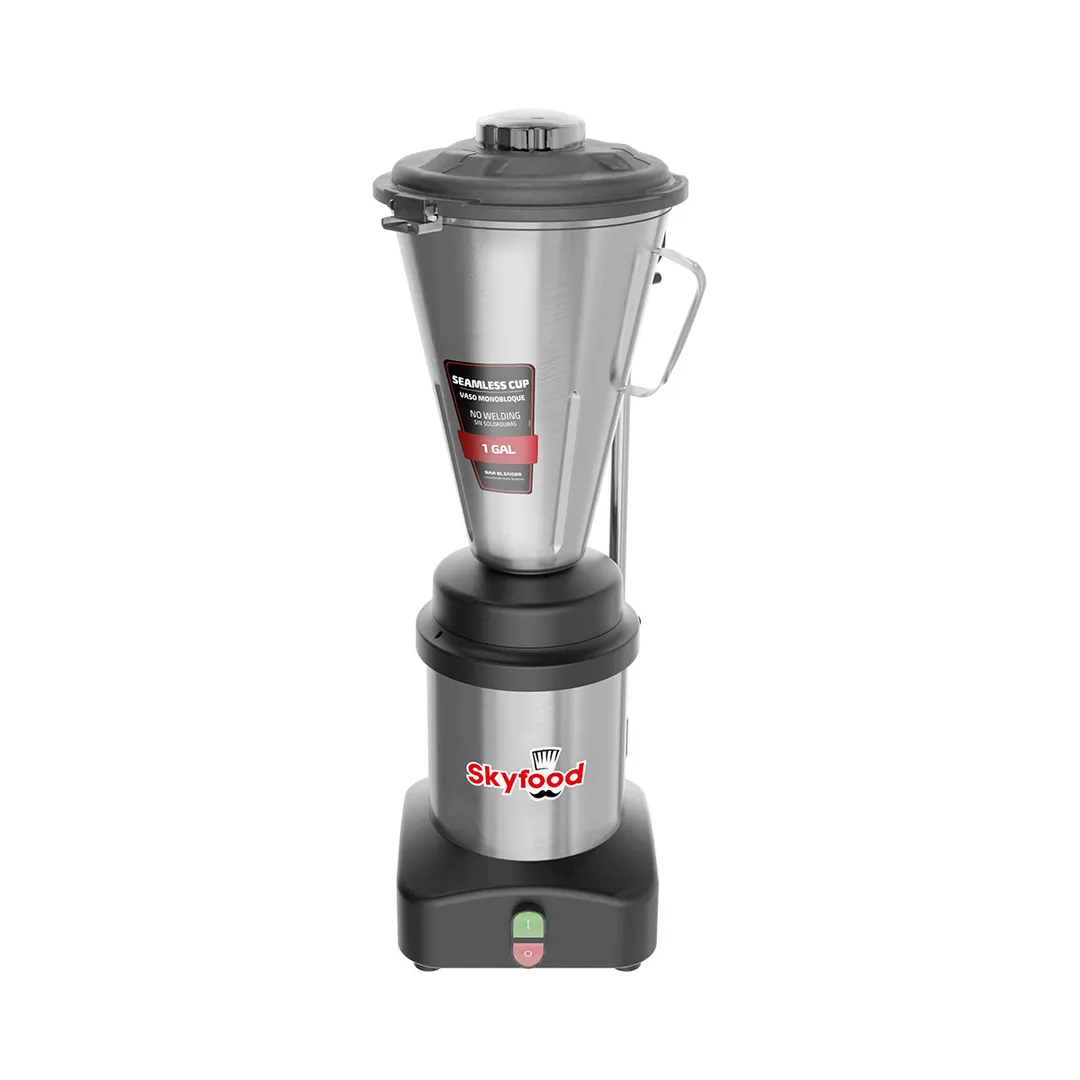 Skyfood TA-4.0MBE Bar Blender, 128 Oz. (1 Gallon) Stainless Steel Container