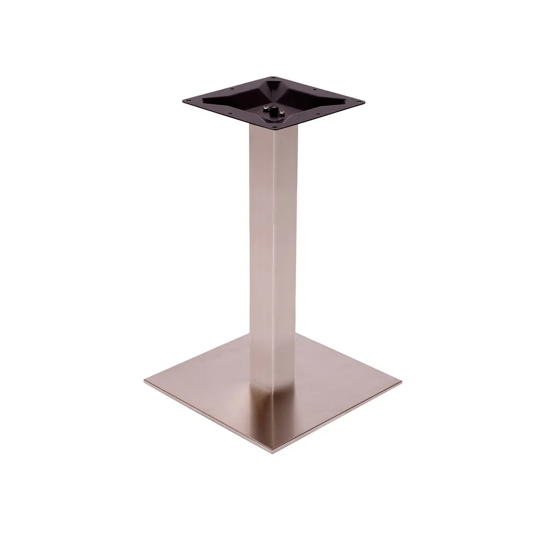 BFM Seating PHTB24SQSS Metal Elite Table Base