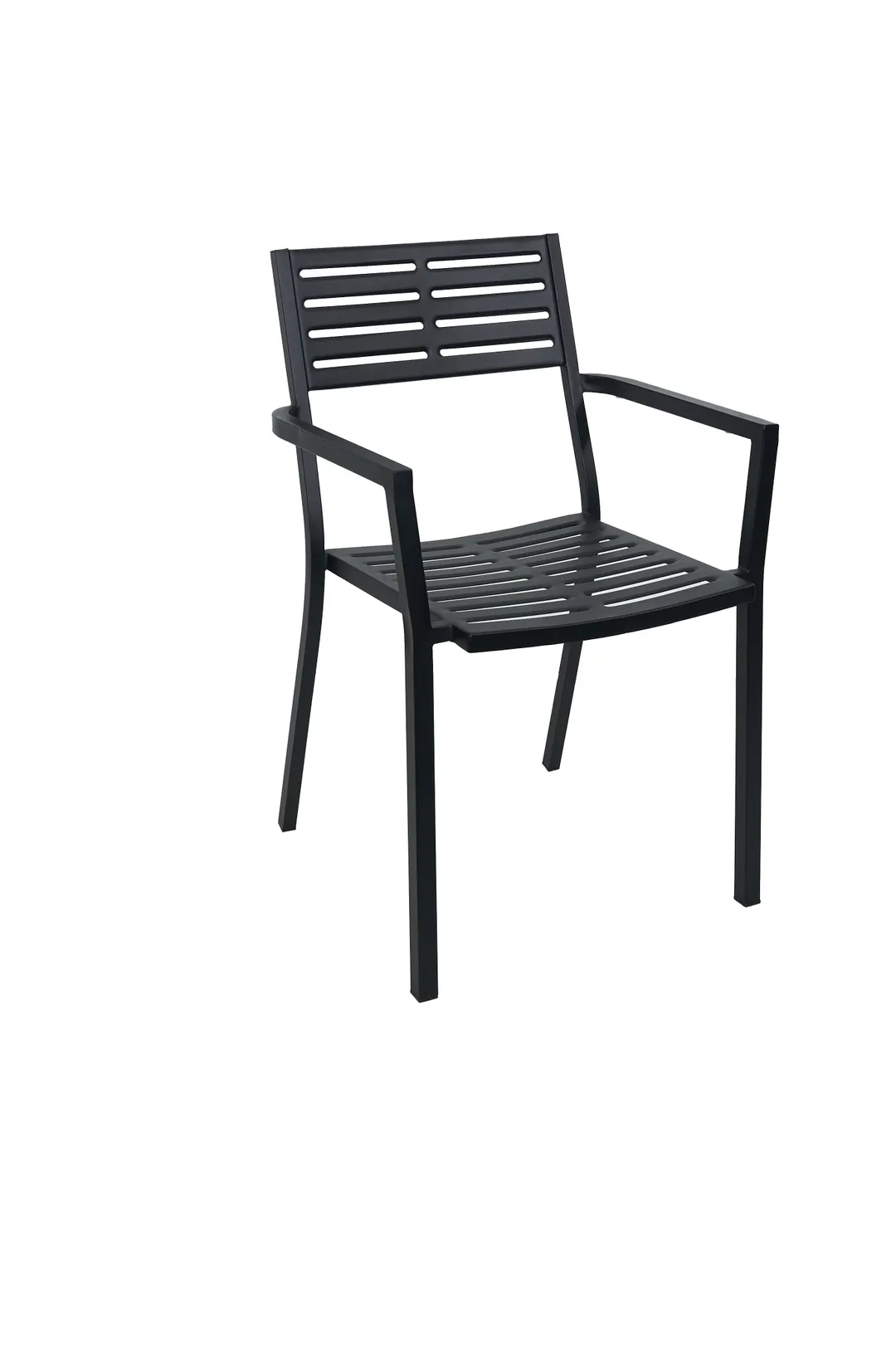BFM Seating SU2811CSBL Daytona Stacking Armchair
