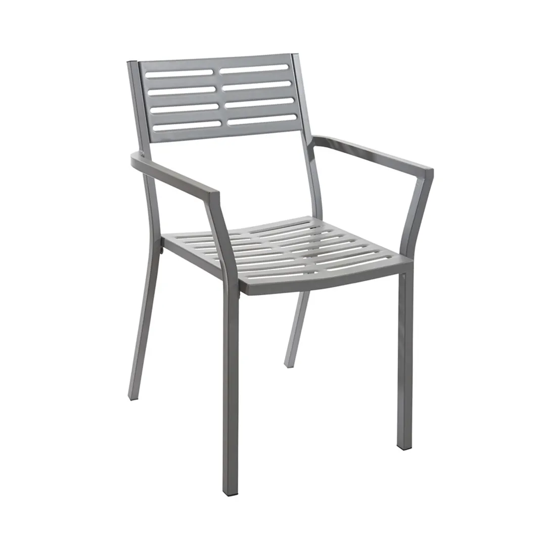 BFM Seating SU2811CSG Daytona Stacking Armchair