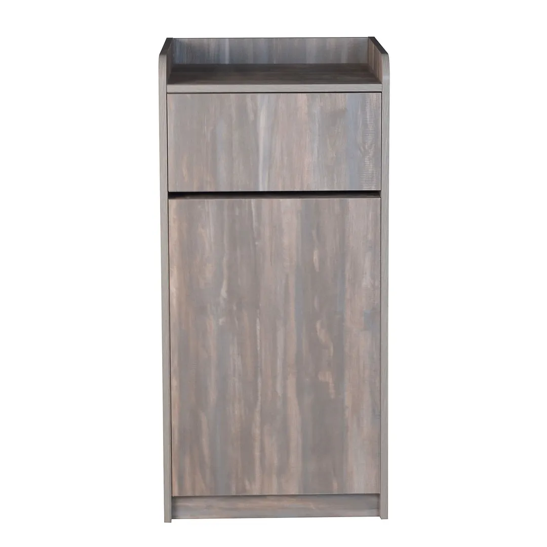 BFM Seating TE4622CS Trash Enclosure, 20-1/2" W X 22" D X 46" H Overall