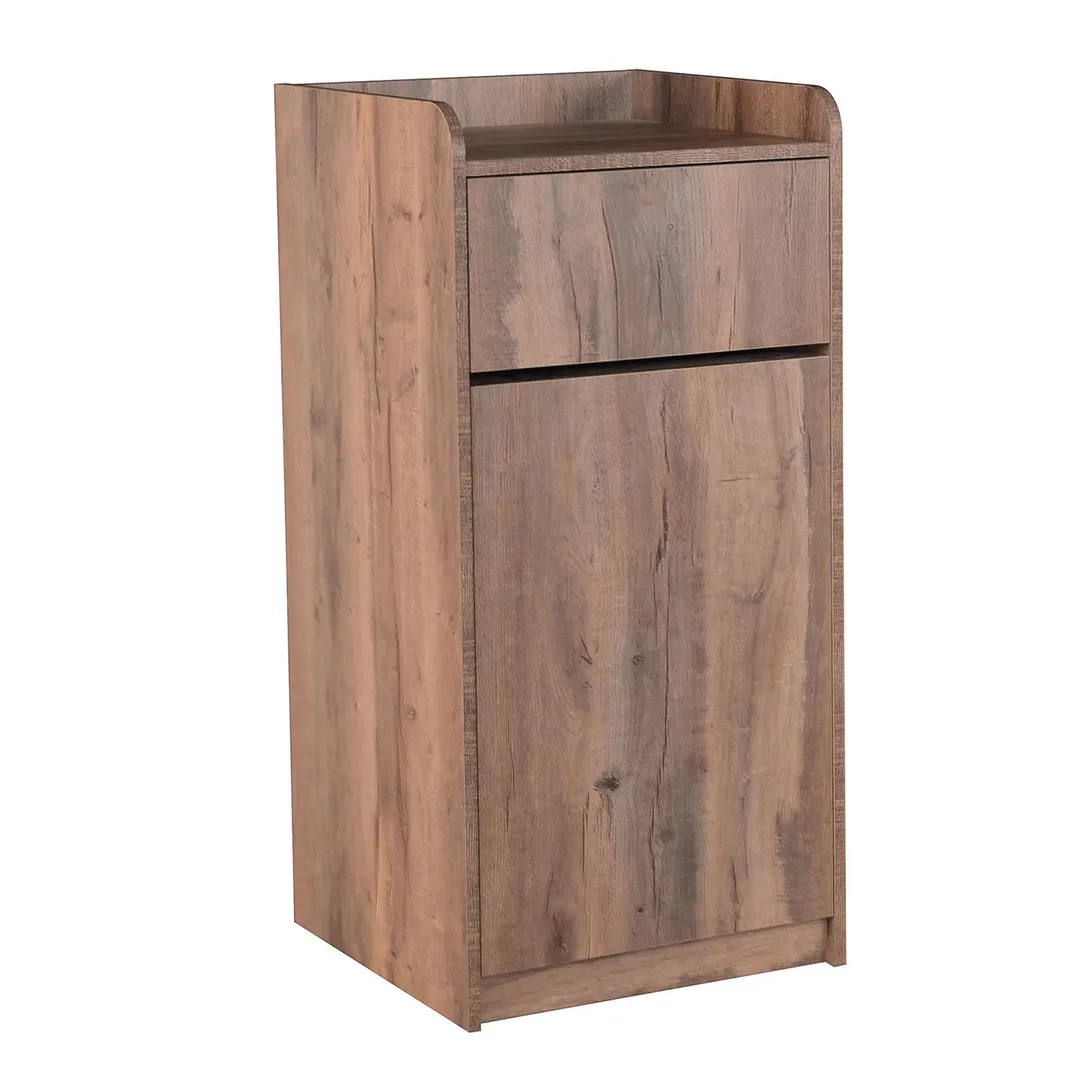 BFM Seating TE4622KP Trash Enclosure, 20-1/2" W X 22" D X 46" H Overall