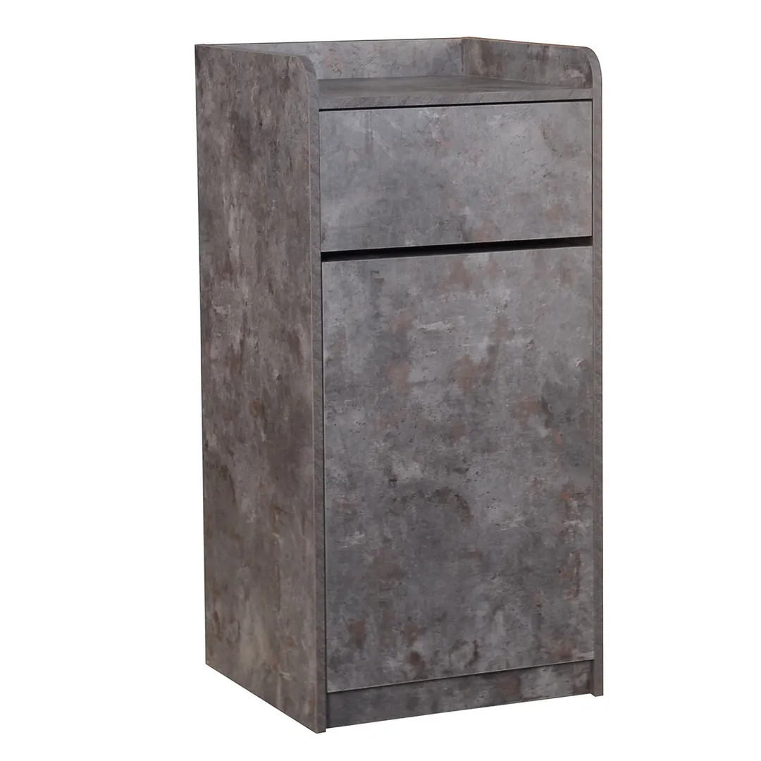 BFM Seating TE4622RC Trash Enclosure, 20 1/2" W X 22" D X 46" H Overall