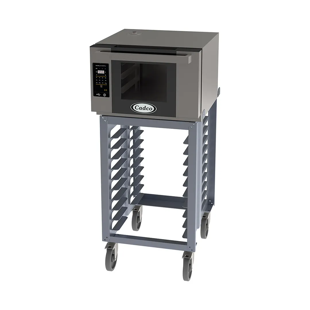 Cadco BLS-3HGD-1 Half-Size Electric Convection Oven w/ Stand, Go Digital Control, 120V