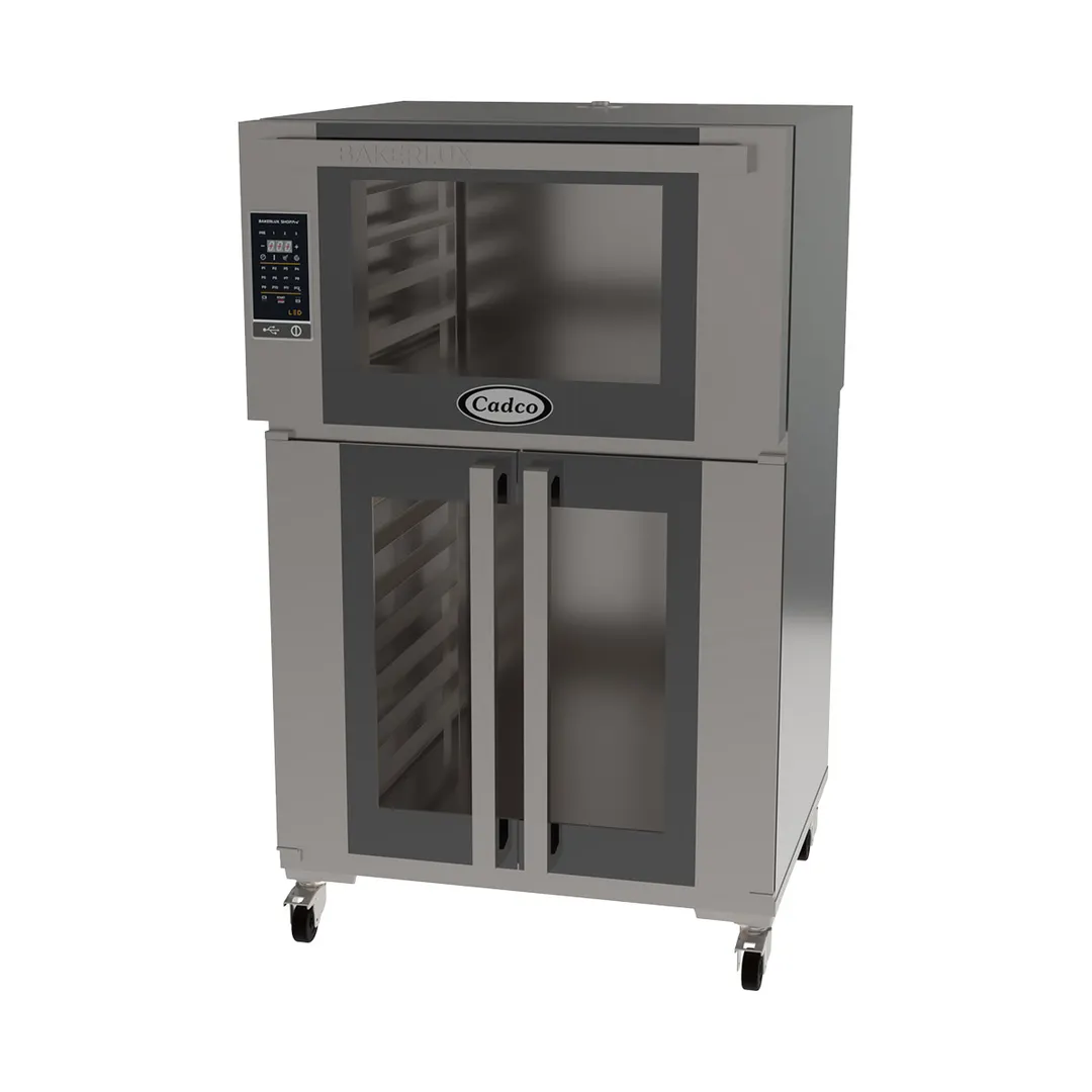 Cadco BLS-4FSLD-PRF Bakerlux Proofer Station (Full-Size), (4) Shelves included, (3) Baking Steps 