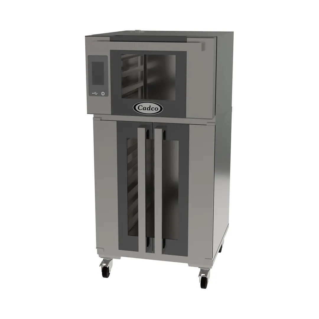 Cadco BLS-4HSLD-PRF Bakerlux Proofer Station (Half-Size), (4) Shelves included, (3) Baking Steps 