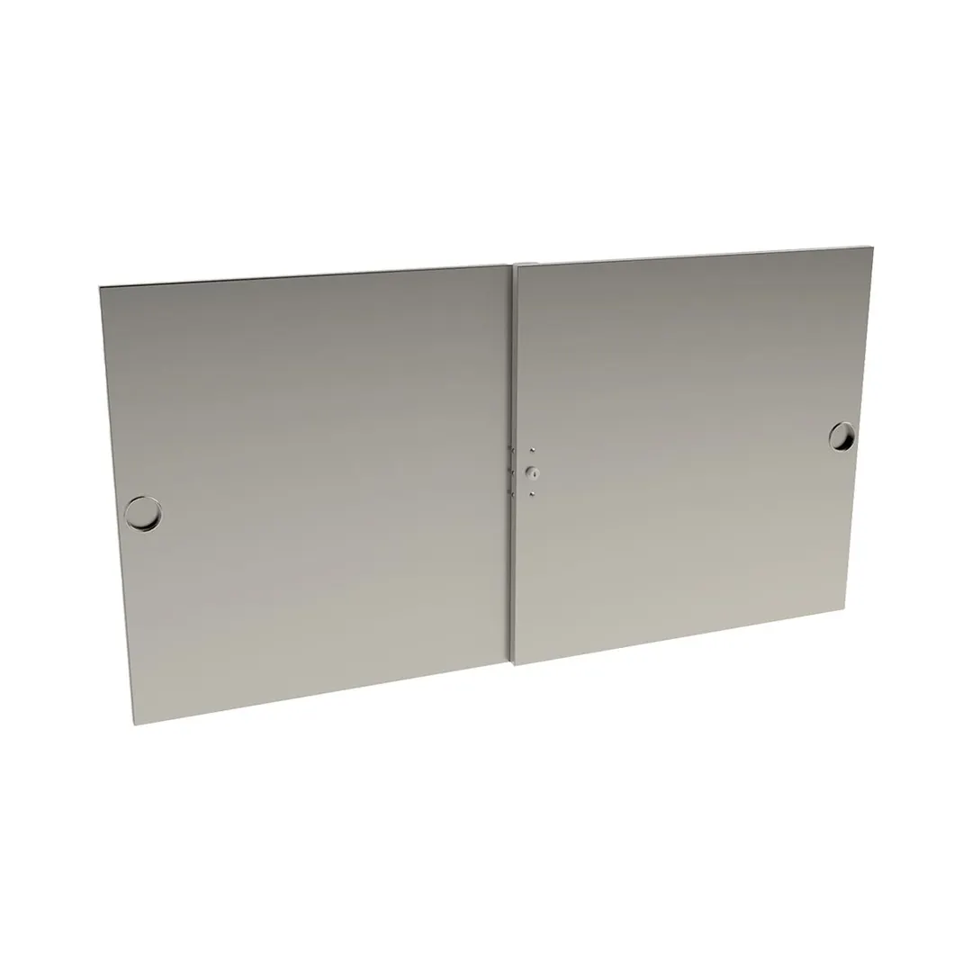 Cadco GG4-SD Locking Security Doors, Swing-Out Doors with (2) Keys, for CBC-GG-B4 Series Carts