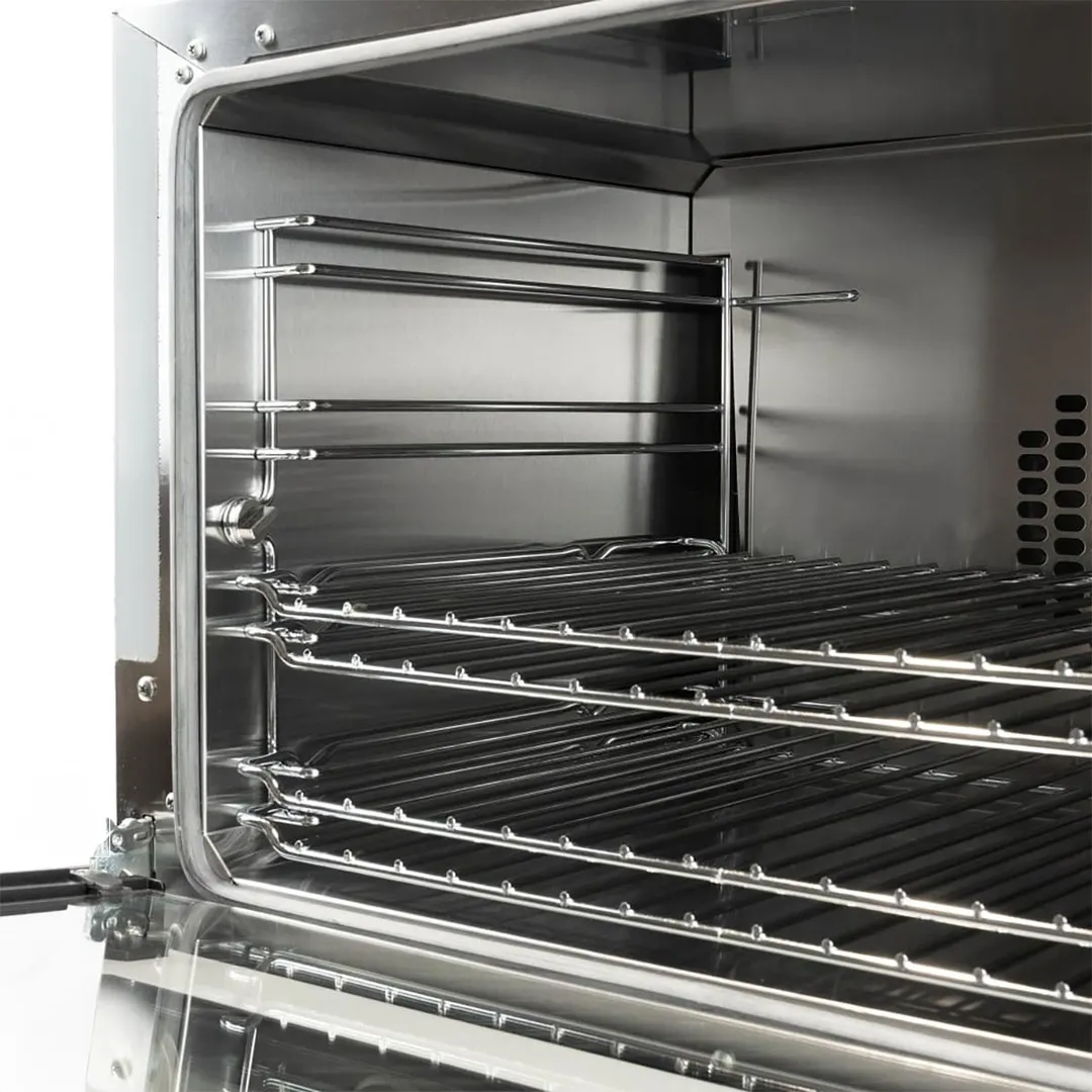 Cadco OV-023 Half Size Medium Duty Electric Convection Oven, 4 Shelves, Manual Controls, 208/240V