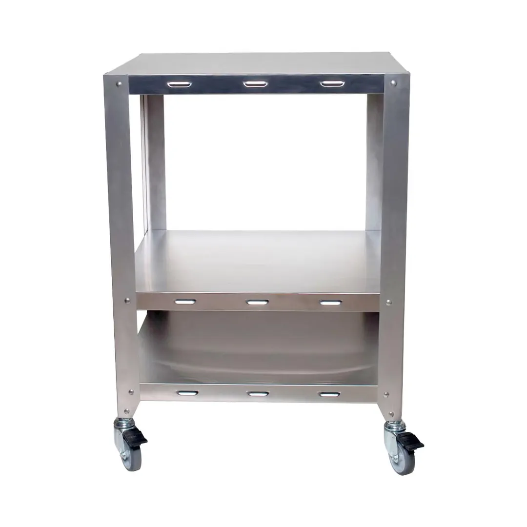 Cadco OV-HDS Mobile Oven Stand, (2) Tiers with Undershelf / Stainless Steel
