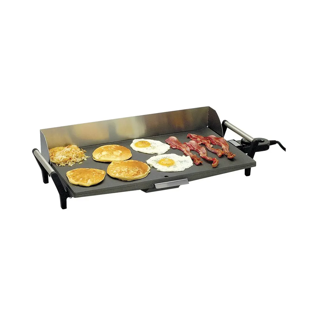 Cadco PCG-10C 29" Countertop Electric Griddle, 21" x 12" Non-Stick Surface, Thermostatic, 120V