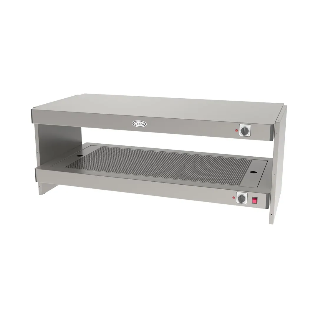 Cadco PGW-15 52" Wide Countertop Warmer, Pass Through Design, 45"W X 20"D Warming Surface