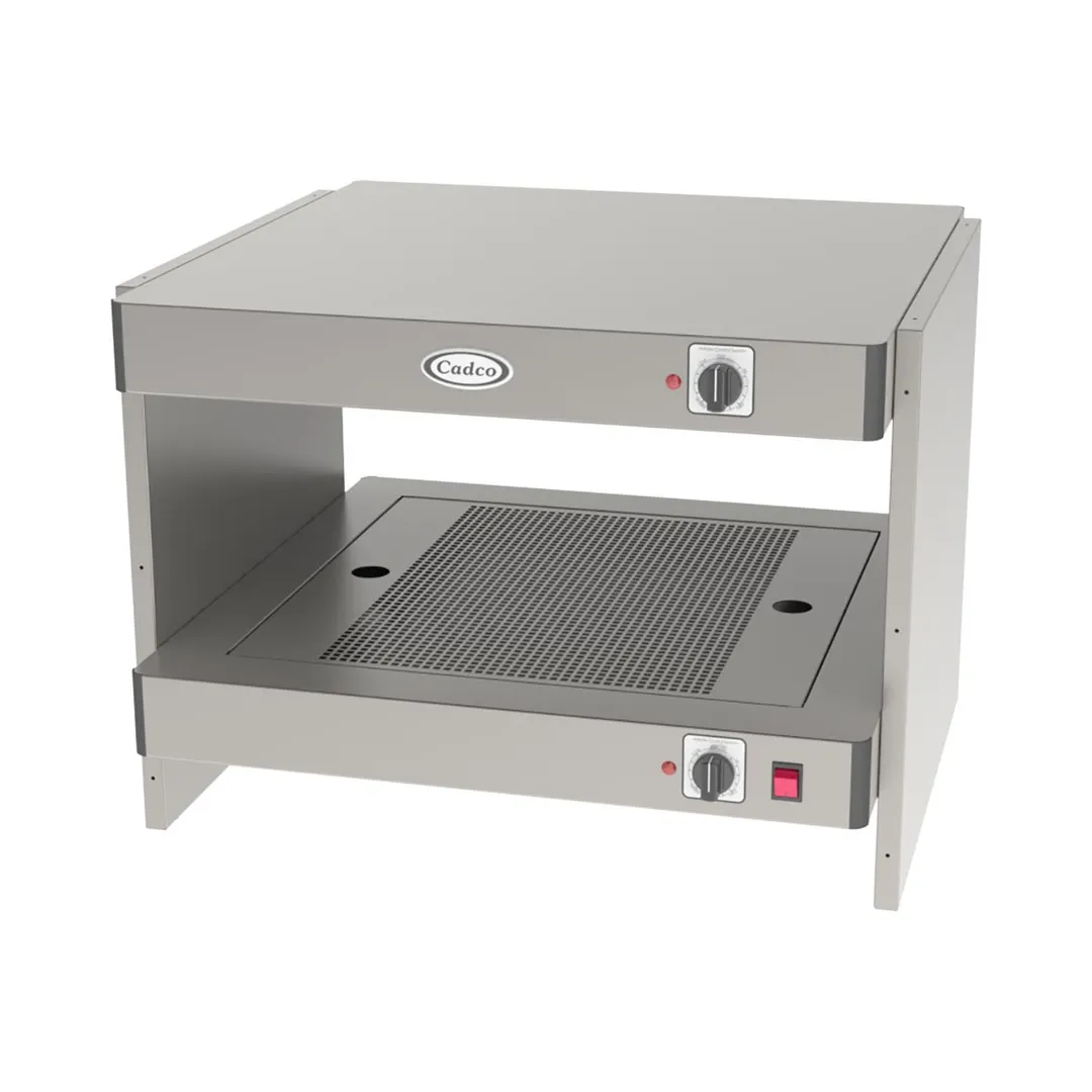 Cadco PGW-5 28" Wide Countertop Warmer, Pass Through Design, 20"W X 20"D Warming Surface