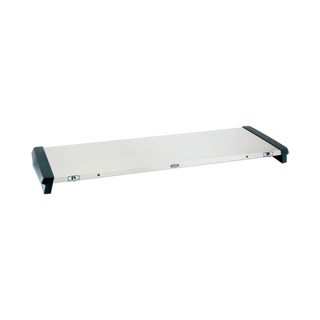 Cadco WT-40S Large Countertop Warming Shelf, 41-1/4” x 14” Stainless Steel Warming Surface
