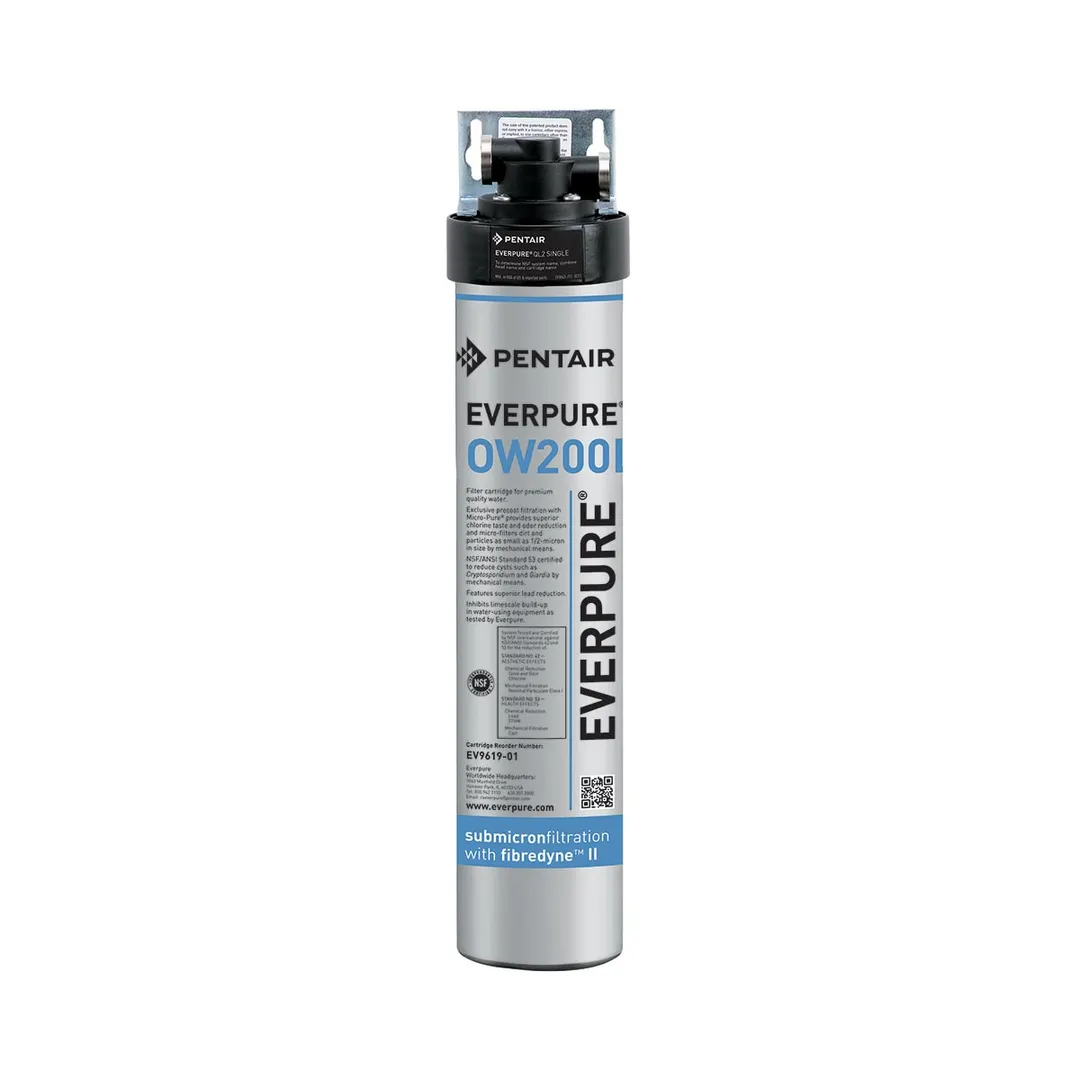 Everpure EV927570 QL2-OW200L Water Filtration System w/ 0.5 Micron and 0.5 GPM, 480 Gallons