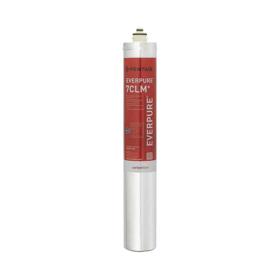 Everpure EV977100 7CLM+ Filter Cartridge with 5.0 Micron and 1.67 GPM, 7,500 Gallons