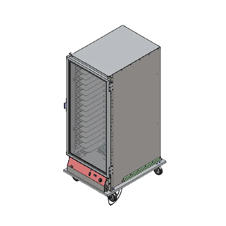BevLes Company PICA70-32-AED-1R3 Mobile Proofer Cabinet