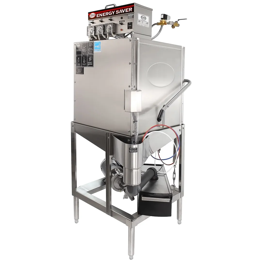 CMA Dishmachines E-AH-EXT Door Type Dishwasher, Low‑Temp - 40 Racks/Hour