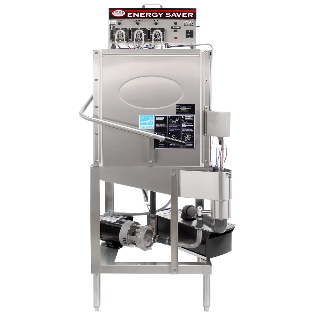 CMA Dishmachines E-C-EXT Door Type Dishwasher, Low‑Temp - 40 Racks/Hour
