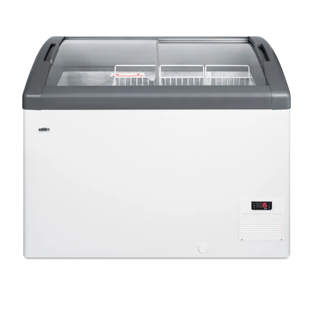 Summit FOCUS106 Ice Cream Freezer, 42" Wide, 9.5 cu ft, Lids, Digital, -13° to +23°F, R290, 115V UL