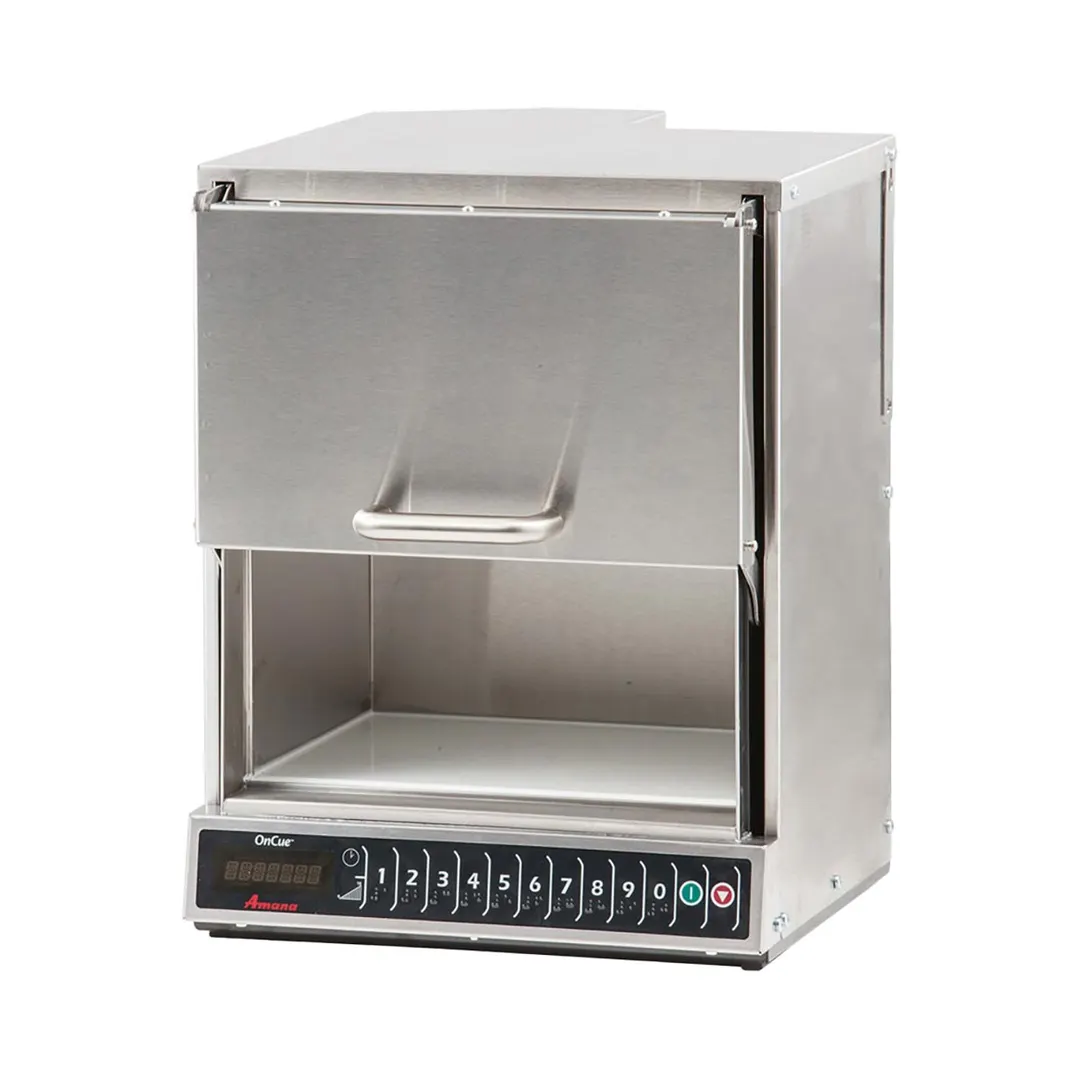 Amana AOC24 2400W Heavy DutyCommercial Microwave Oven, 0.319 Cu. Ft., Touchpad, 208/230V