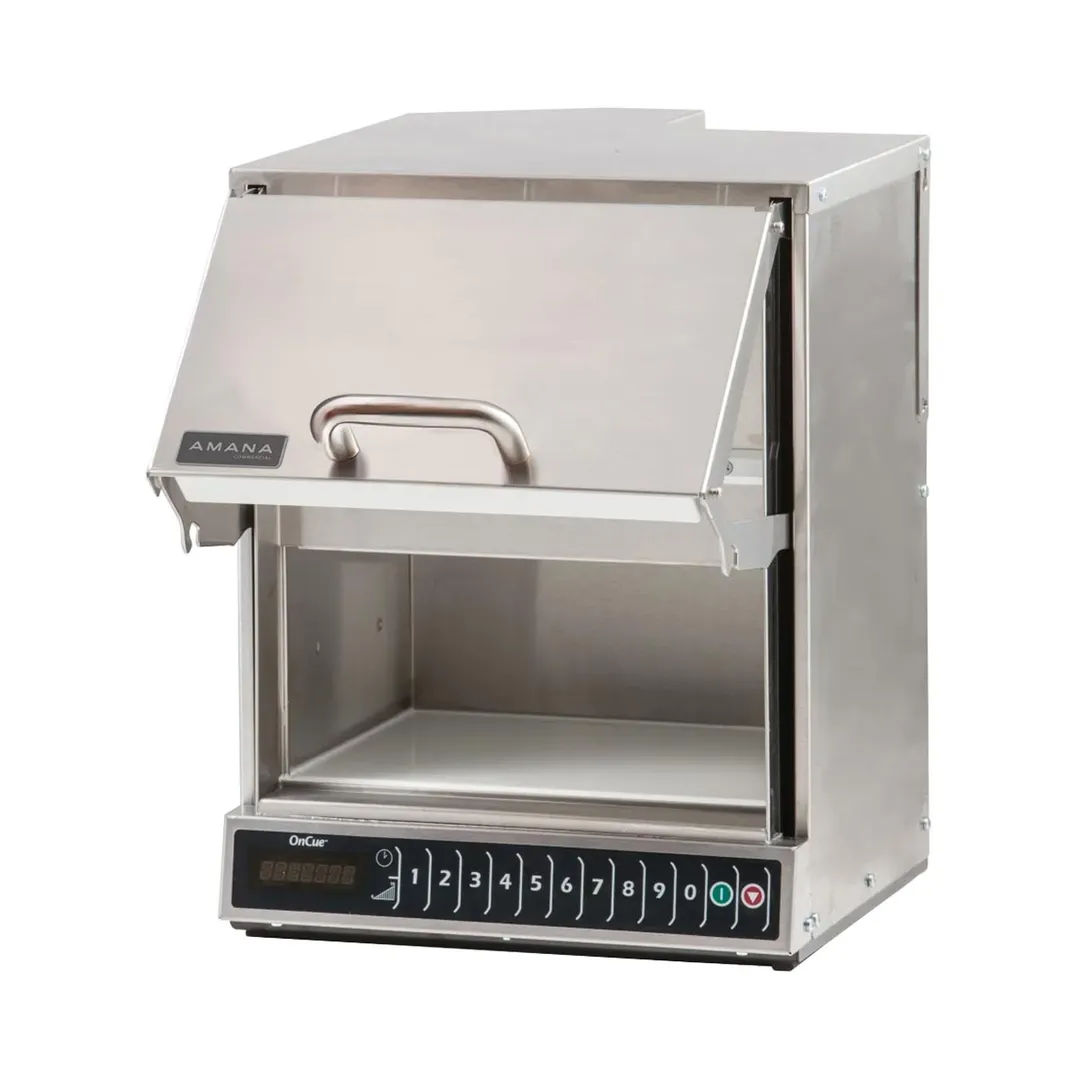 Amana AOC24 2400W Heavy DutyCommercial Microwave Oven, 0.319 Cu. Ft., Touchpad, 208/230V