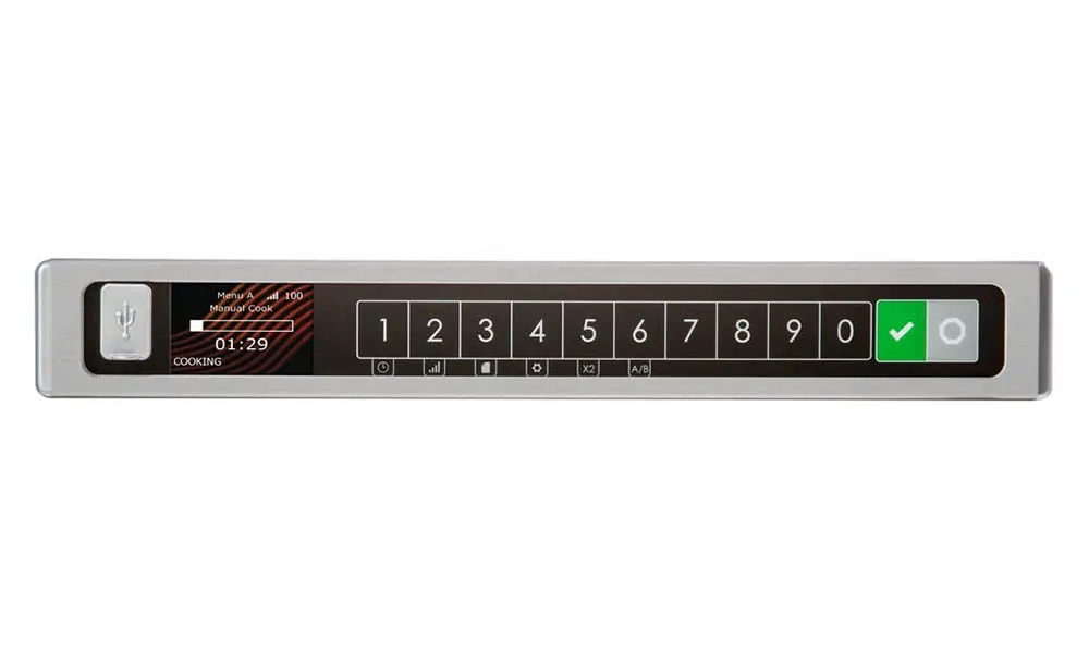 Amana HDC212 2100W Heavy Duty Commercial Microwave Oven, 0.6 Cu. Ft., 208/240V