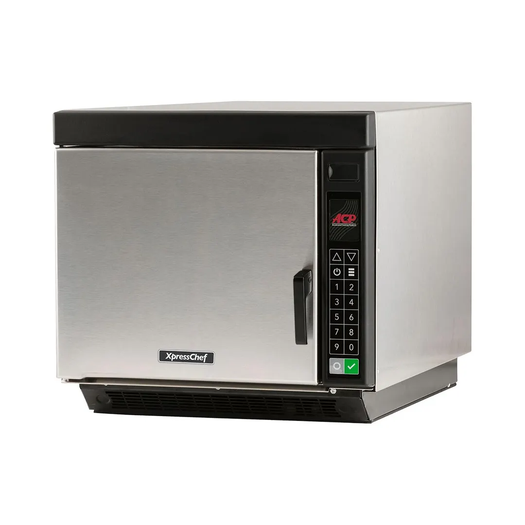 ACP JET19V XpressChef Countertop VentlessHigh Speed Combination Oven, 1.2 Cu. Ft., 5300W, 208/240V