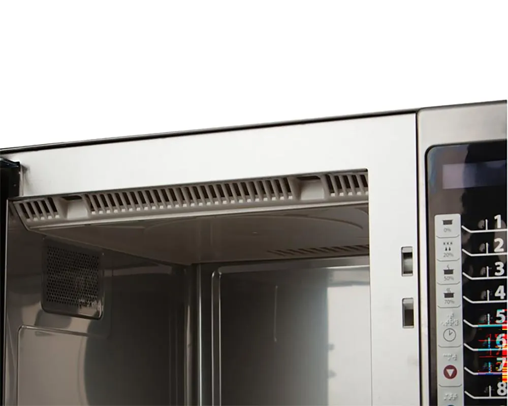 Amana RFS12TS 1200W Medium Duty Commercial Microwave Oven, 1.2 Cu. Ft., Push Button, 120V