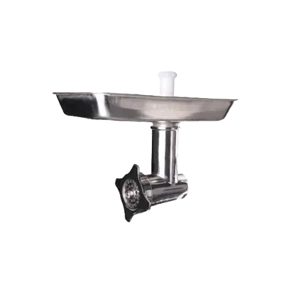 Eurodib HUB12M Stainless Steel 12” Hub Meat Grinder Attachment for 20 & 30 qt. Mixer