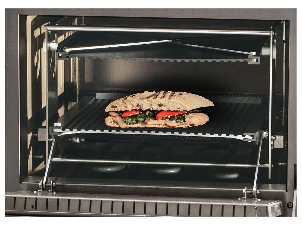 Amana PRS10 Panini Press Mechanism for MRX1 and MRX2 Ovens, Non-stick Cooking Surface