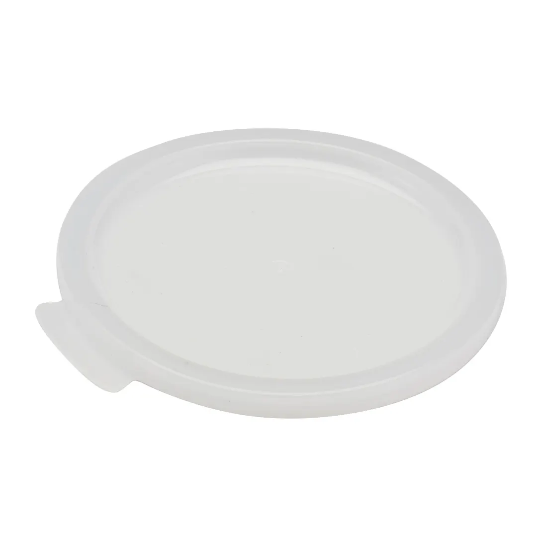 Cambro CPL27148 Snap-On White Plastic Round Crock Cover, Fits CP15 & CP27 Crocks, Made in USA