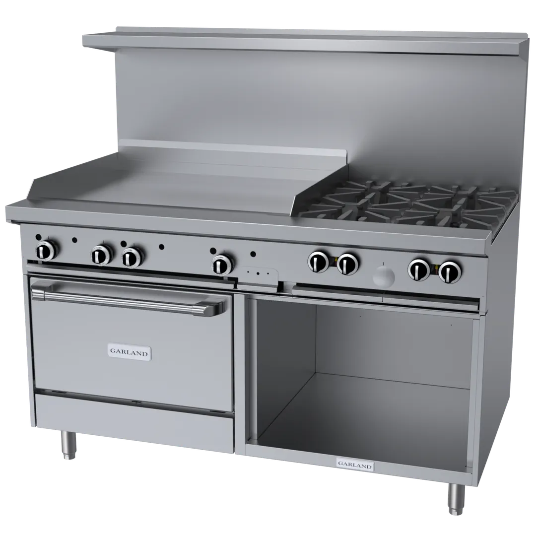 Garland US Range G60-4G36CS Gas 60" Restaurant Range
