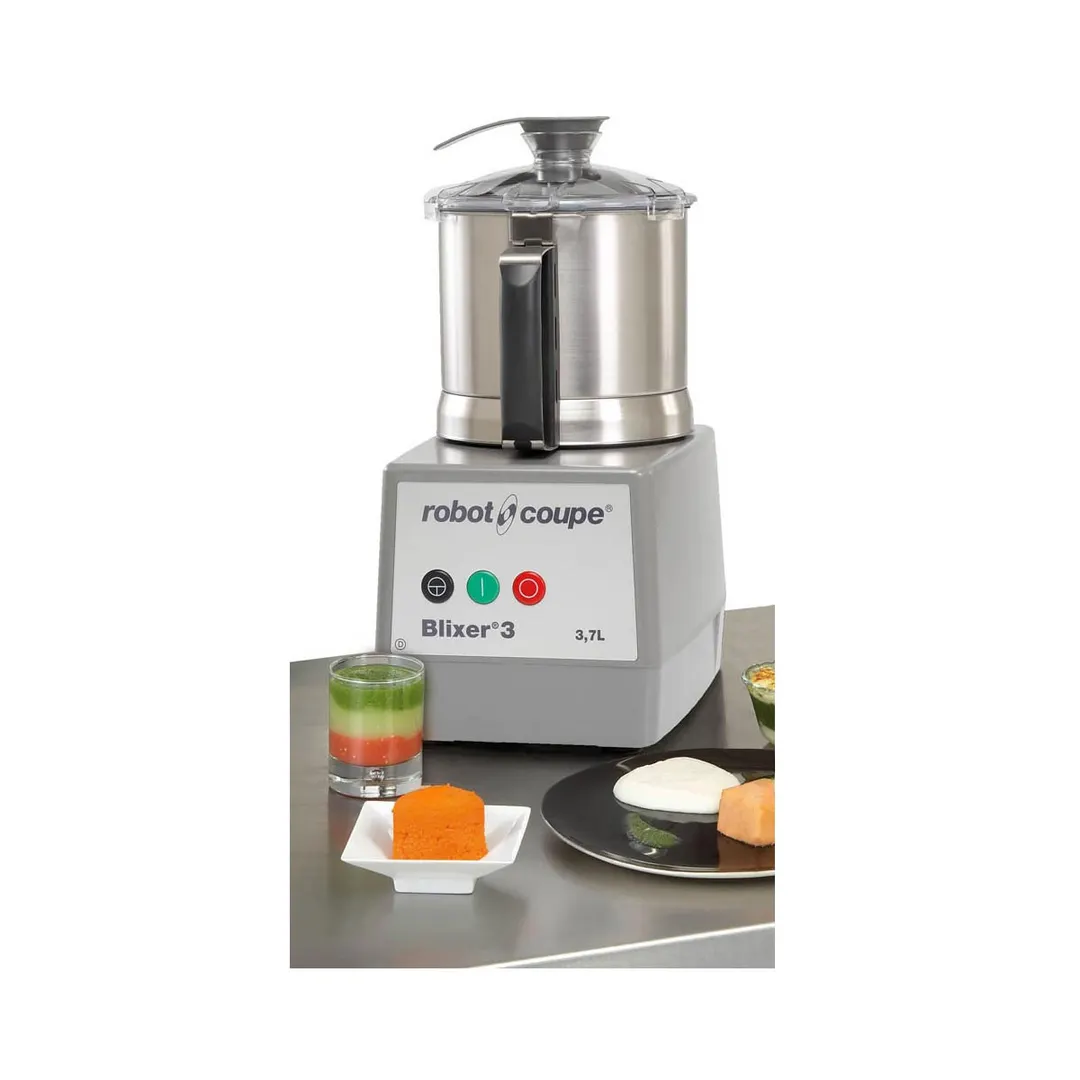Robot Coupe BLIXER3 3.7 L, 1-Speed, 1 1/2 hp Food Processor