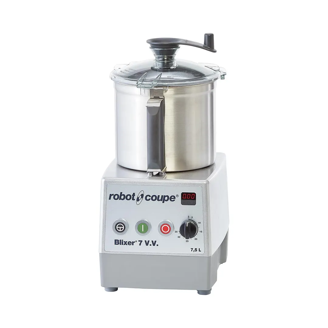 Robot Coupe BLIXER7VV Food Processor, 8-qt Batch Bowl, Variable Speed, 2 HP